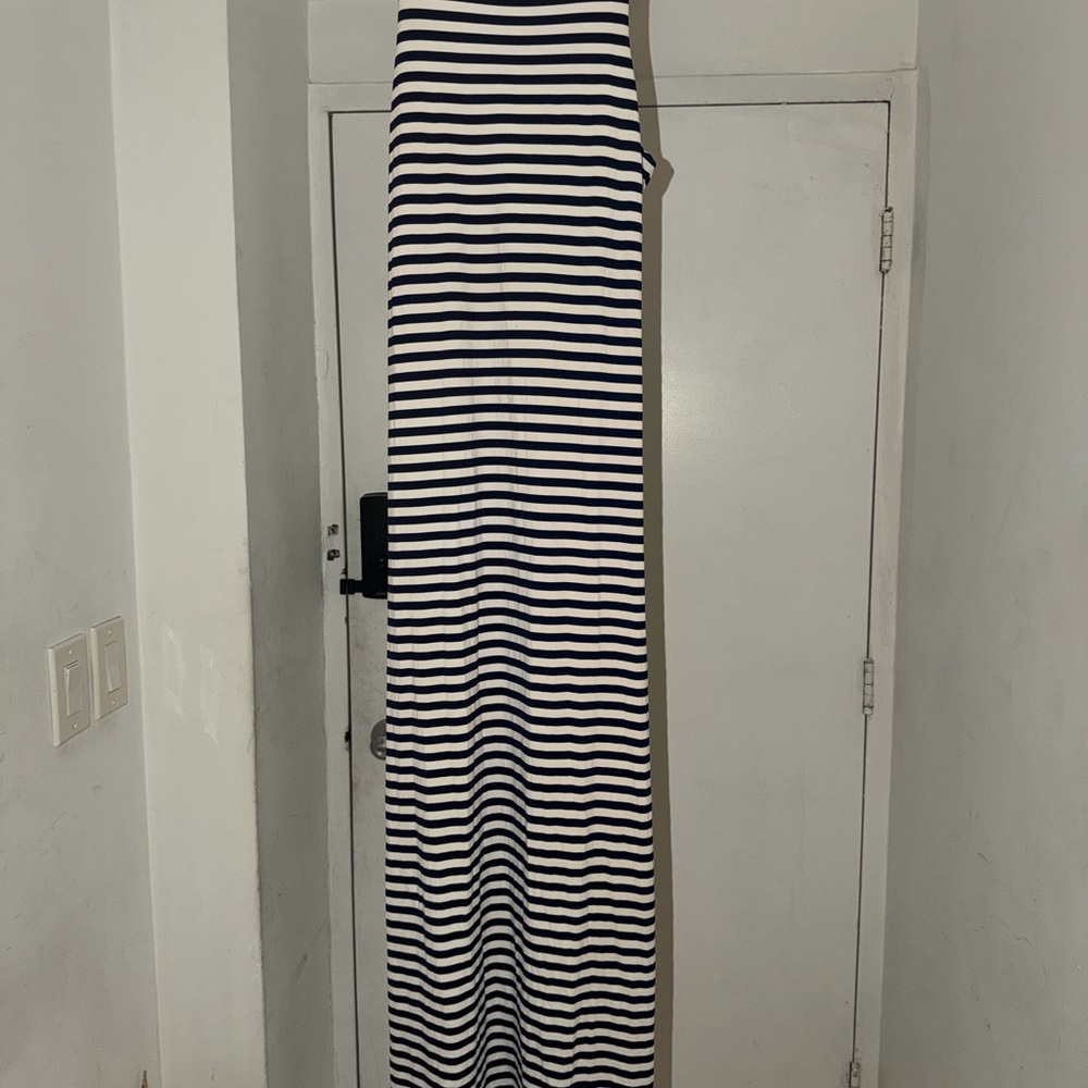 Susana Monaco Navy and White Striped Dress